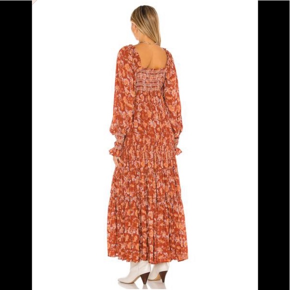 🔥NWT Free People Sweet Escape Long Sleeve Maxi - Picture 6 of 16